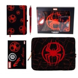 Set De Regalo Funda De Portátil Miles Morales Spider-man Marvel