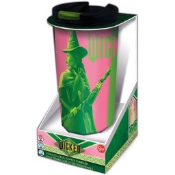 Termo De Viaje Elphaba & Glinda Wicked Acero Inoxidable 425 Mls