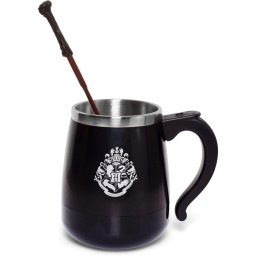 Taza Que Se Mueve Sola Con Varita Harry Potter 350 Mls