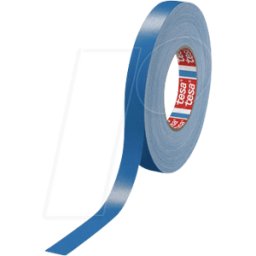 TESA 04651BL-38 - Cinta de tela tesaband® Premium, tejido abierto, 38 mm, azul