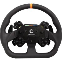 SCVALO-SC3-LE - Simucube Valo GT-23 SC3 Volante Simracing, negro, cuero