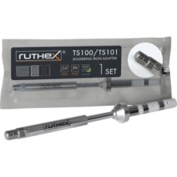 RUTHEX RX-LOE-AD-001 - Impresión 3D, adaptador de soldadura para TS100/TS1001