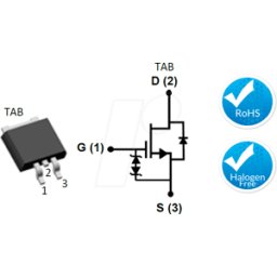 QORVO UF3C065030B3 - FET en cascada de SiC, 650V 65A Rdson 0,027R D2PAK-3L
