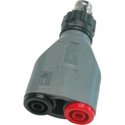 ELECTRO PJP BNC 7047 - Adaptador, toma BNC a toma de seguridad de 4 mm, aislado
