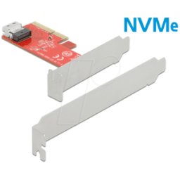 DELOCK 90483 - Tarjeta PCI Express x4 > interna SFF-8654 4i, compatible con per