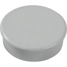DAHLE 95538GR - Imanes, 38 mm, gris, 10 piezas