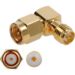 DELOCK 89955 - Adaptador macho SMA > conector hembra RP-SMA