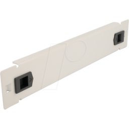 DELOCK 66629 - Cubierta ciega 10", sin herramientas, 1U, gris