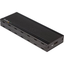 STARTECH.COM ST M2E1BMU31C - Caja externa SSD M.2 NVMe, USB 3,1, aluminio