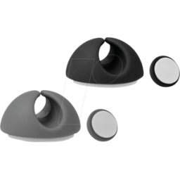 DELOCK 18452 - Juego de 6 soportes para cables