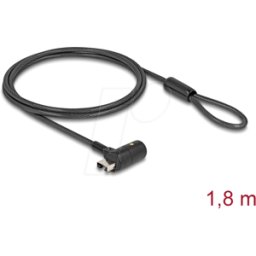 NAVILOCK 20645 - Cable de seguridad para computadora portátil para puerto USB Tip