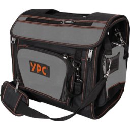 YOUR PERFECT CASE YPC BG00003BKGY - Bolsa de herramientas "Foreman" XL, gris-negro, 37x36x27cm, capa