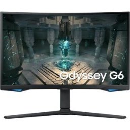 Smart Monitor Gaming Curvo Samsung Odyssey G6 S27BG650EU 27"/ QHD/ 1ms/ 240Hz/ VA/ Multimedia/ Regulable en altura/ Smart TV/ Negro