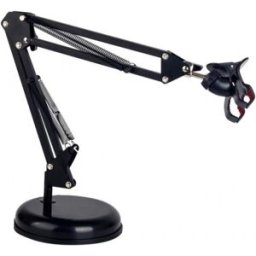 Ultrapix Soporte de sobremesa con brazo articulado para móviles/micrófonos