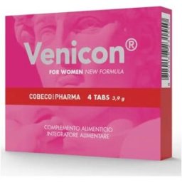 Cobeco Venicon Suplemento Libido Mujer 4caps