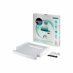 Torre Lavadora y Secadora Wpro Universal con Estante Deslizante 60 x 60 cm