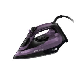 Plancha de vapor Braun SI9661VI 3100W ActiClean iCare FreeGlide 3D 330ml Violeta