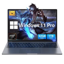 Portátil Blackview GamiBook 8 16" AMD Ryzen 7 7735HS 32GB 1TB SSD Radeon 680M Wi-Fi 6