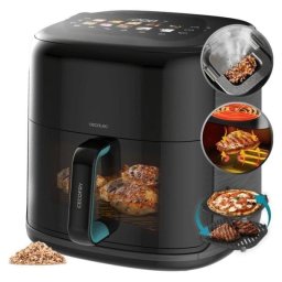 Freidora de aire Cecotec Cecofry&Grill Smokin'Prime 8500 8,5L 2300W con doble resistencia y ahumador integrado
