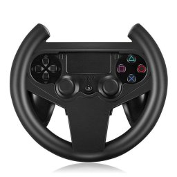 Volante para Mando de PS4 Dam Electronics Simulación Racing con ajuste perfecto ABS/PVC
