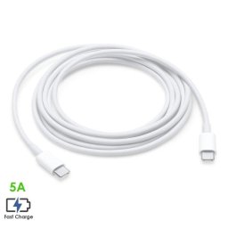 Cable USB Tipo C Dam Electronics 2m carga rápida 5A resistente