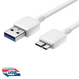 Cable USB 3.0 Dam Electronics Micro B 90 cm Alta Velocidad Discos Duros