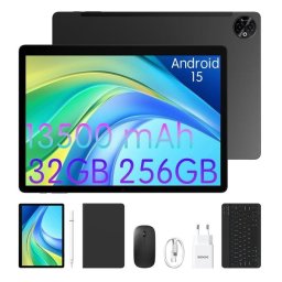 Tablet Doogee Tab E3 Max VIP 14" 256GB 4G 13500mAh Android 15 Negra