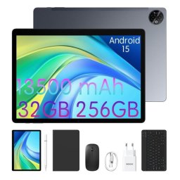 Tablet Doogee Tab E3 Max VIP 14" 256GB 4G 13500mAh Android 15 Gris