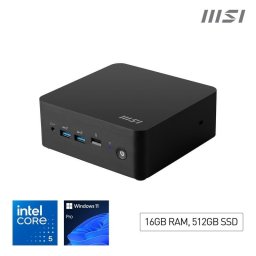 Mini PC MSI Cubi NUC 1M Intel Core 5 120U 16GB 512GB SSD Intel Graphics Windows 11 Pro