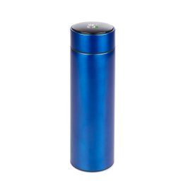 Termo Deportivo De 500ml Con Indicador De Temperatura Inteligente. Botella De Agua Aislada Al Vacío, Hasta 12 Horas De Mantenimiento Del Calor.