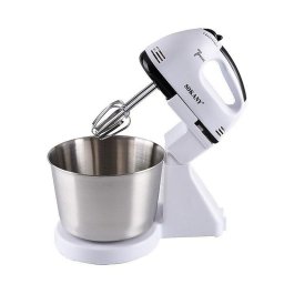 Batidora Eléctrica Doble Dam Electronics con 7 Velocidades y Bol de Acero Inoxidable 2L
