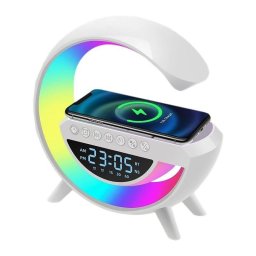 Altavoces Dam Electronics Inalámbricos 5W Bluetooth 15W carga rápida LED
