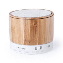 Altavoces Dam Electronics Nature Bambú Bluetooth 3W con radio FM y manos libres