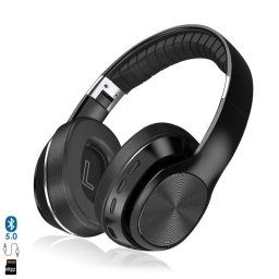 Auriculares Dam Electronics VJ320 inalámbricos Bluetooth 5.0 manos libres radio FM micro SD negro