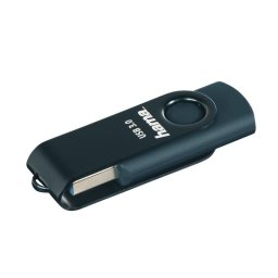 Memoria USB Hama Rotate 256 GB USB 3.2 Gen 1 Azul con tapa giratoria