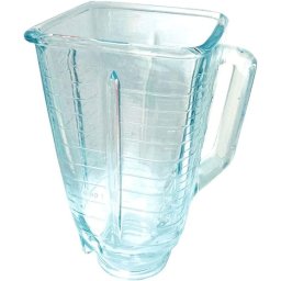 Jarra Vidrio Cuadrada Compatible Batidora Oster Obl168x Sin Tapa