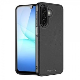 Funda antigolpes Nevox StyleShell NYLO para móvil, Nailon negra para iPhone, TPU, resistente a manchas