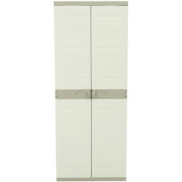 Armario Escobero 70 Cm Titanium – Mueble Auxiliar Alto 176x70x40,5cm – Multiusos Para Limpieza
