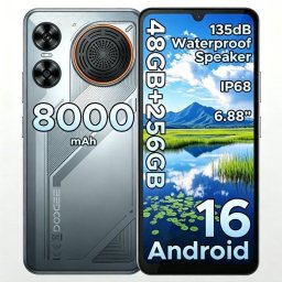 Doogee M30 4G 6GB 256GB 6.88" Plata