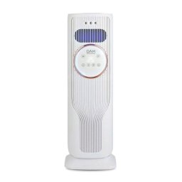 Ventilador Torre Sin Aspas Dam Electronics Q8 2000W Calefacción Refrigeración Mando Temporizador