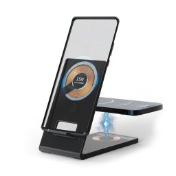 Stand soporte cargador plegable Magsafe Dam Electronics 4 en 1 carga inalámbrica