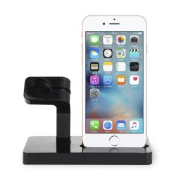 Base de carga Dam Electronics Lightning para iPhone y Apple Watch