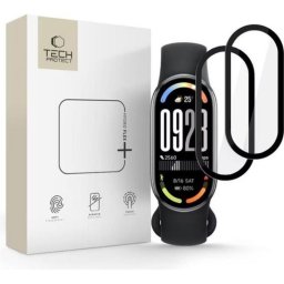 Protector de pantalla Tech-Protect Glass Flex+ Hybridglas 7H para Xiaomi Smart Band 10