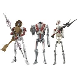 Pack 3 Figuras Magnaguard Super Battle Droid & Battle Droid Pack Star Wars Jedi Survivor Articuladas 15 Cms