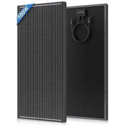Panel Solar Autrucker N-Type 18BB 100W 12V IP68 Rígido