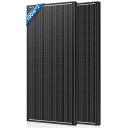 Panel Solar Autrucker N-Type 18BB 100W 12V IP68 Alta Eficiencia