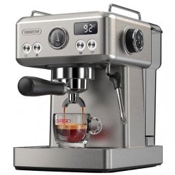 Cafetera Espresso Semiautomática HiBREW H10A 1,8L 20 bares con control temperatura