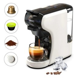 Cafetera de cápsulas HiBREW H1A 0,6L 19 bares extracción fría y caliente