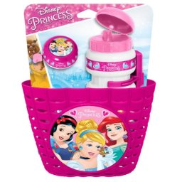 Cesta para bicicleta STAMP K887508 frontal rosa