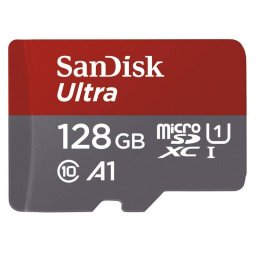 Sandisk Ultra A1 128GB MicroSDXC UHS-1 Clase 10 + Adaptador